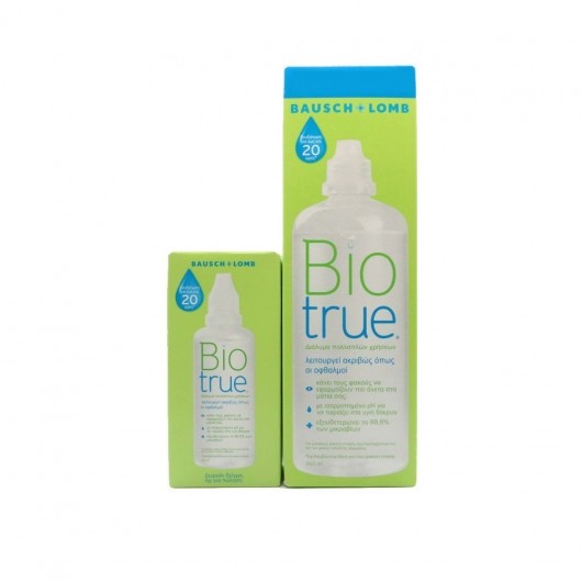 Bausch & Lomb BioTrue 360ml + 60ml
